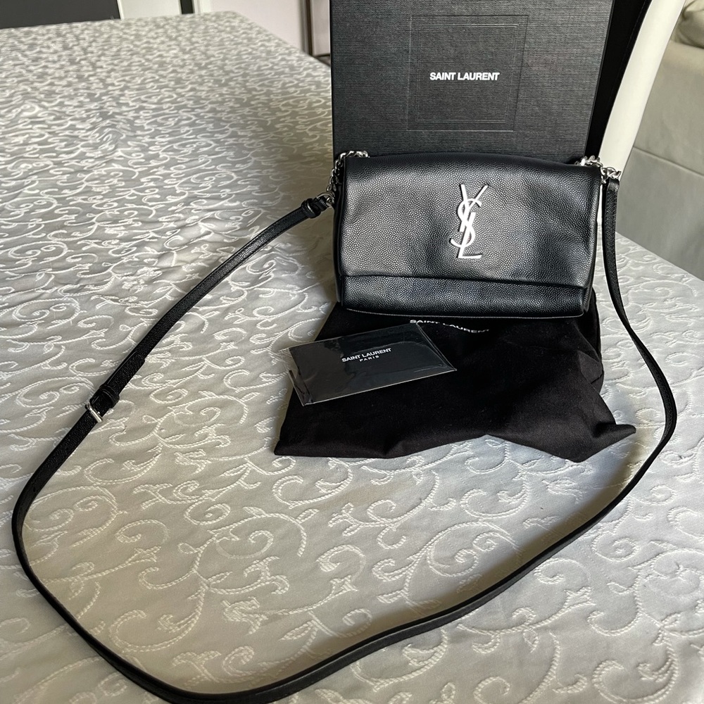 Yves Saint Laurent Black Crossbody Bag
